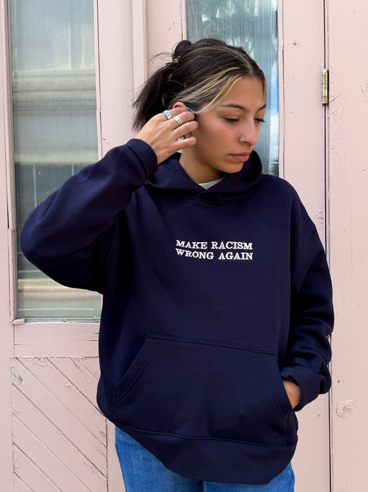 Anti-Rac*sm Navy Sweatshirt