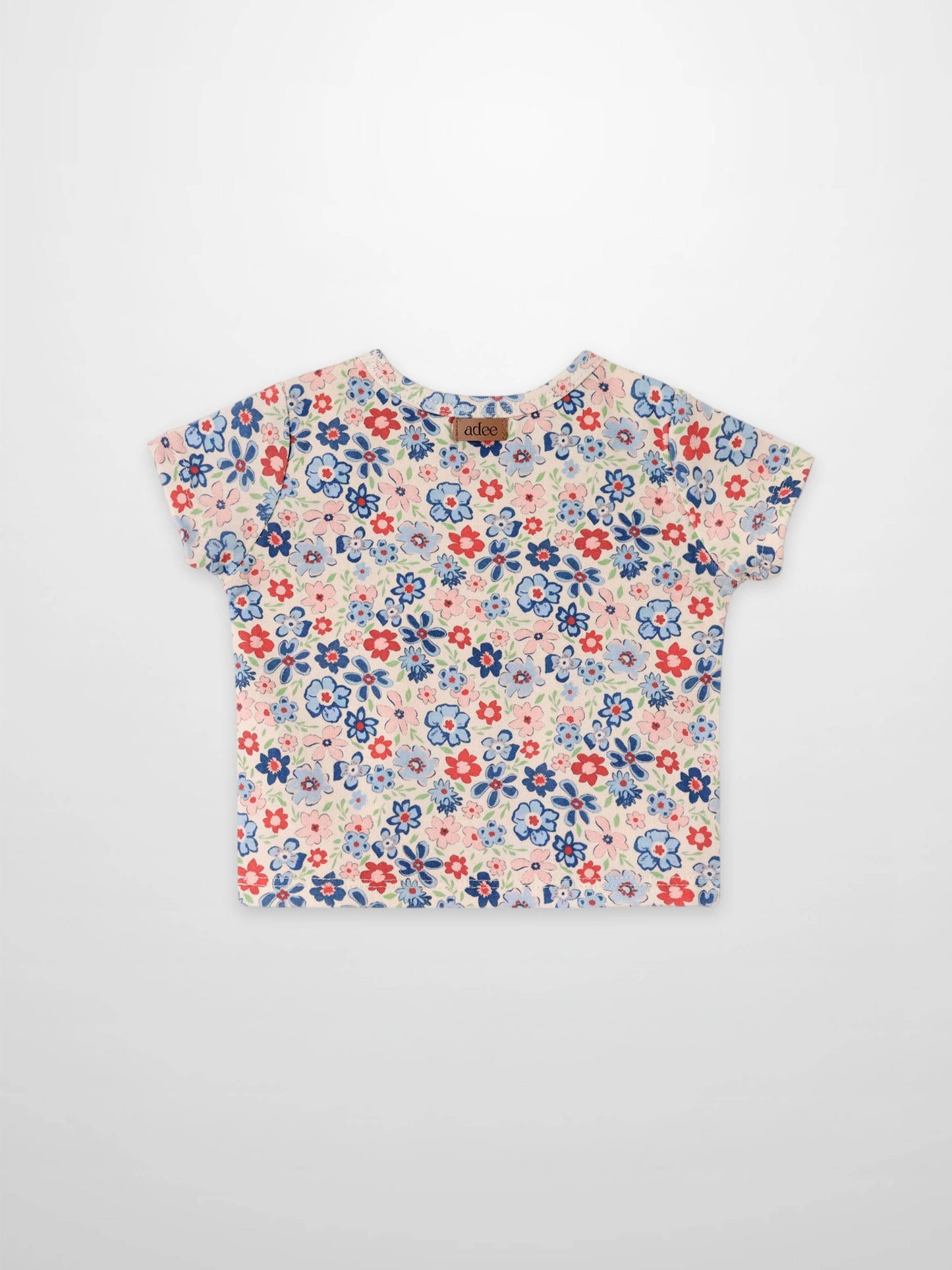 Garden Flower Short Sleeve Shirt