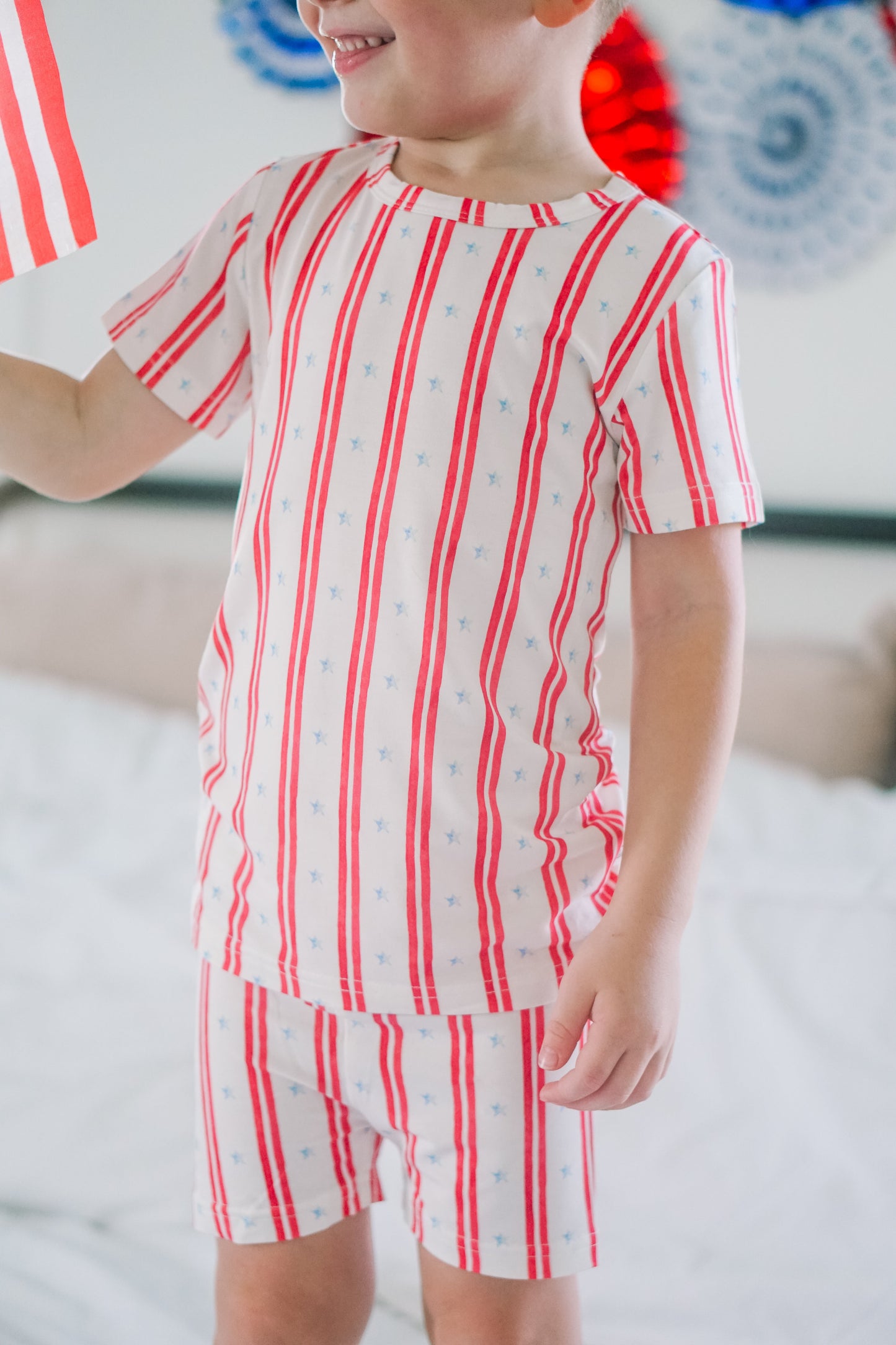 Stars & Stripes 2pc Bamboo Pajamas